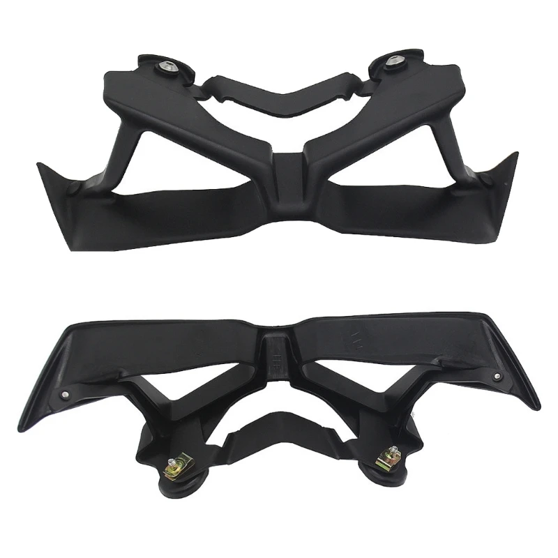 

Motorcycle Modified Accessories DownforceNaked Frontal Spoilers WingletAerodynamic Wing Front Spoiler for MT09SP