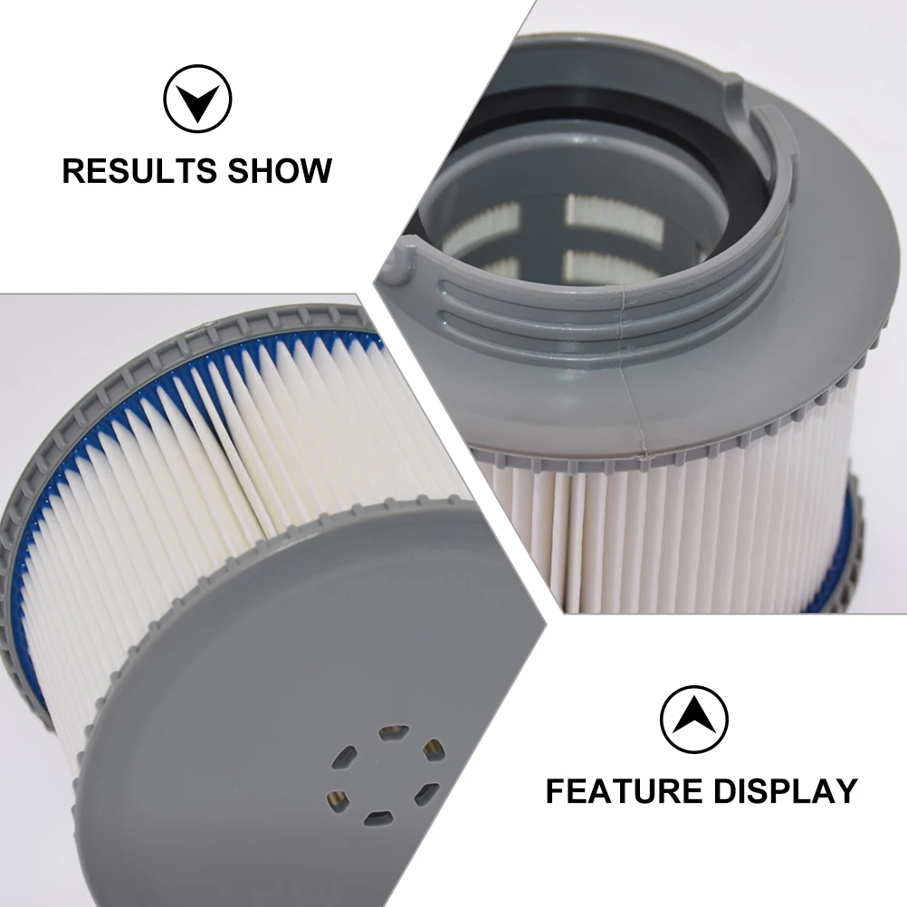 

Round Inflatable Pool Filter FD2089 High Efficiency PET Replacement Cartridge Bath Tub Accessories Paddling Pool Filters Swim