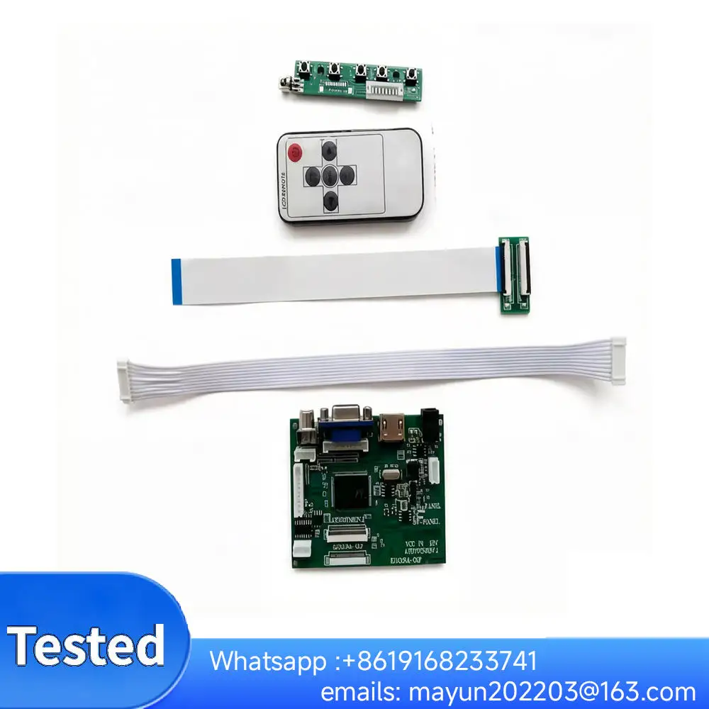 

5.6 inch TFT LCD Screen AT056TN53 V.1 with HDMI VGA Driver Board Kit 640x480