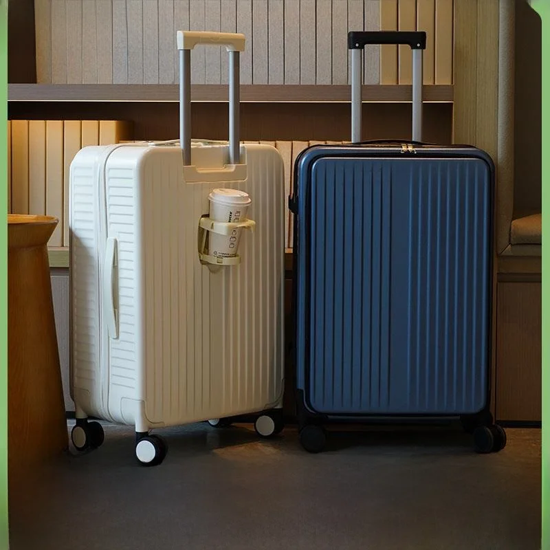 

Расширяемый дорожный чемодан большой емкости с боковым отверстием, женская коробка для тяги, мужская кожаная коробка с паролем для посадки