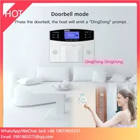 Alex Google Compatible Tuya Smart Alarm System with 110db Siren GSM Wifi PSTN 433mhz Wireless Home Burglar Security Alarms Kit