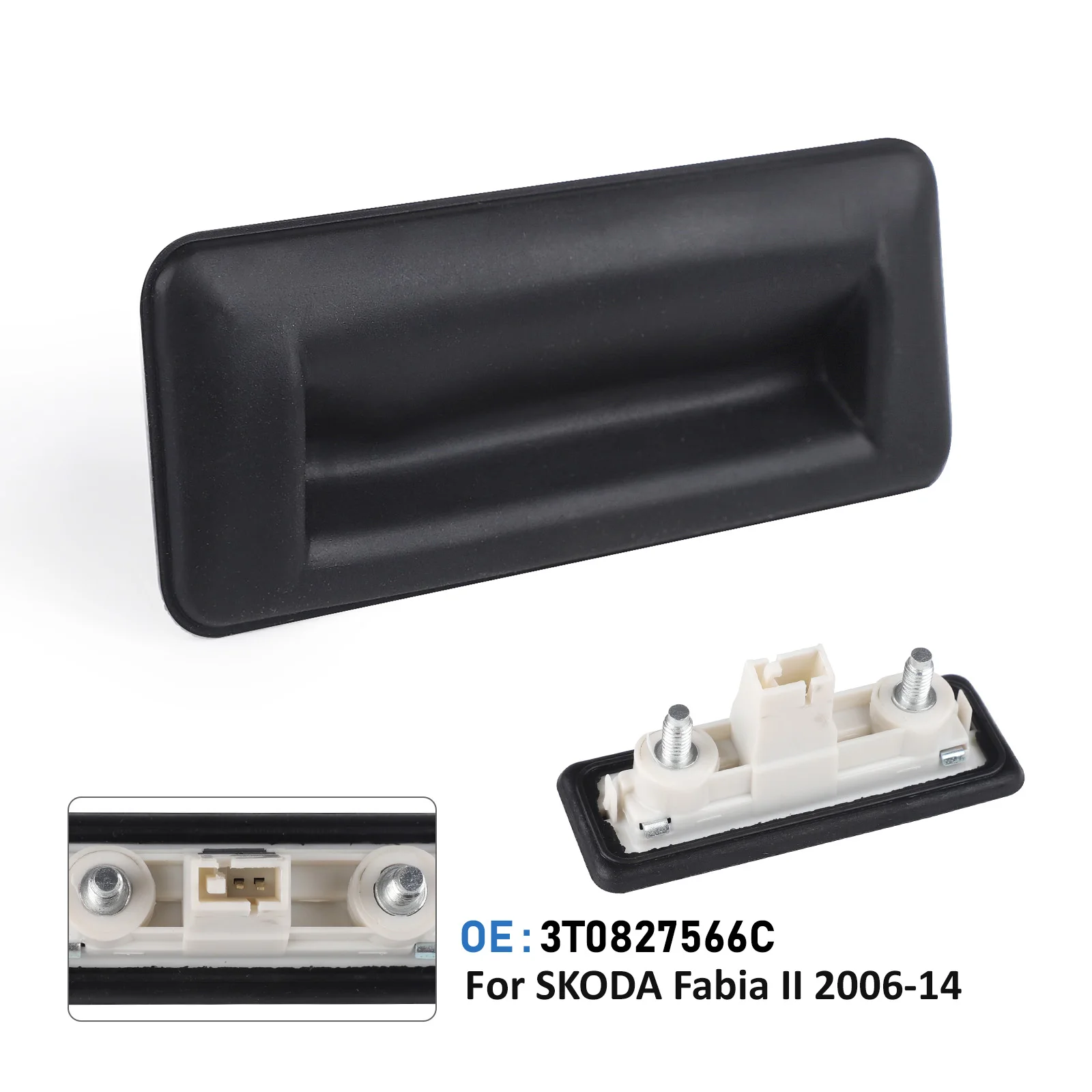 

3T0827566C Car Rear Trunk Lid Lock Boot Button Opener Tailgate Switch For Skoda Superb 2008 2009 2010 2011 2012 2013 2014 2015