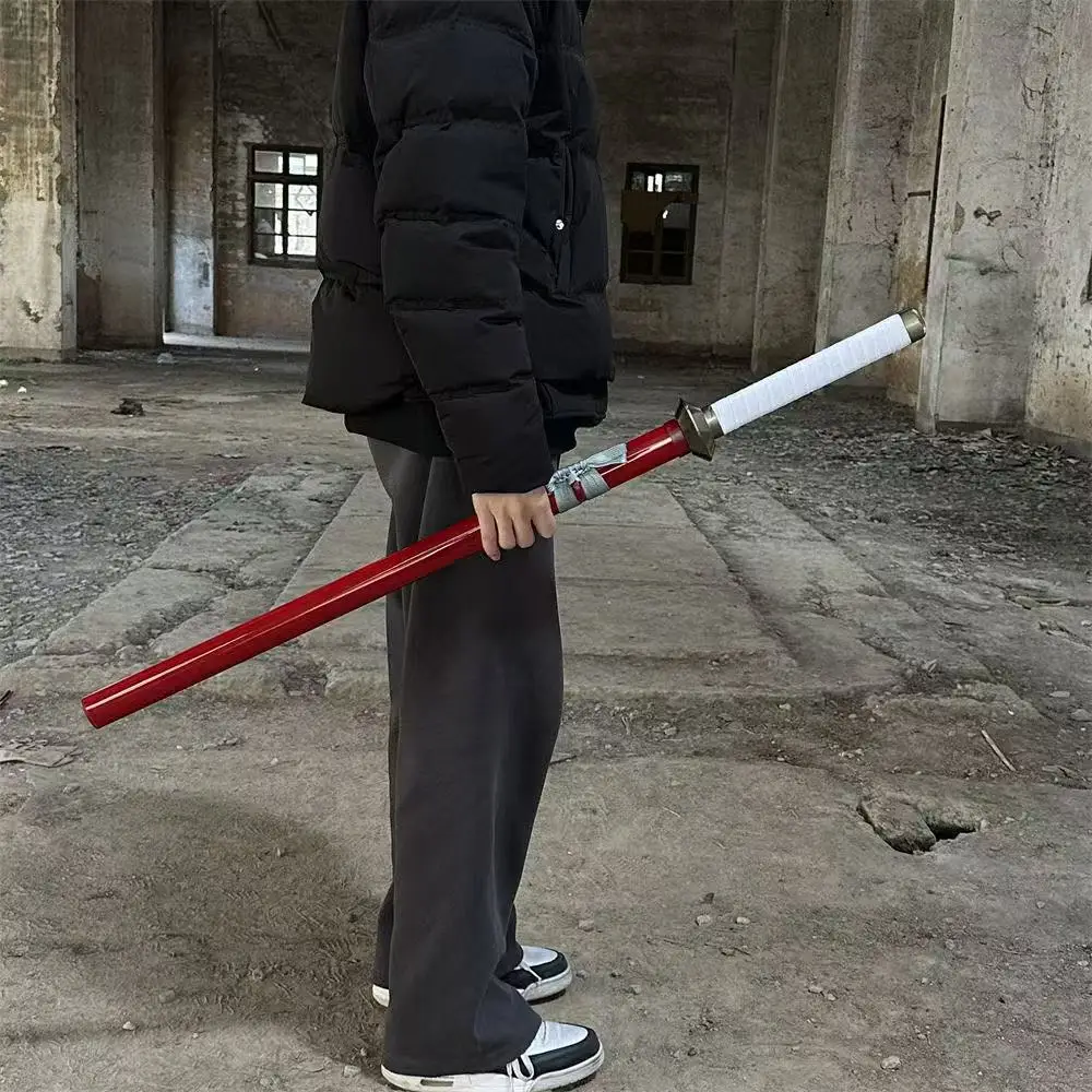 

104cm Uchiha Sasuke Ninjia weapons Japan Samurai wood Wooden Sword knife blade model Anime Costume Cosplay party gift