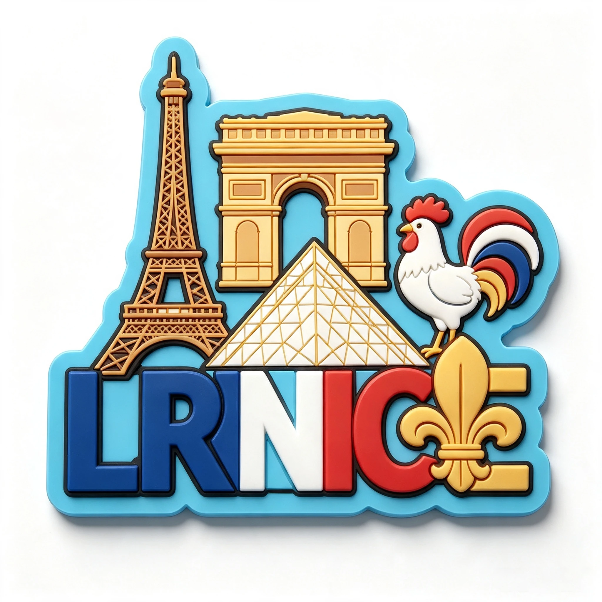 Wholesale Souvenirs Fridge Magnets Custom Fridge Magnets for Fridge Factory Direct Bulk Supply