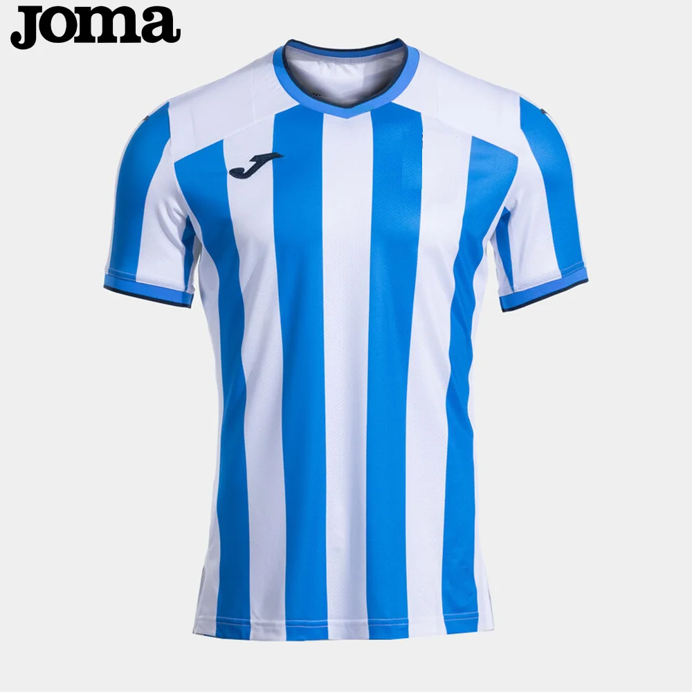 Camiseta informal JOMA para hombre, con estampado 3D, de secado rápido, transpirable, para deportes al aire libre, fitness, correr, para entusiastas, top de manga corta, verano