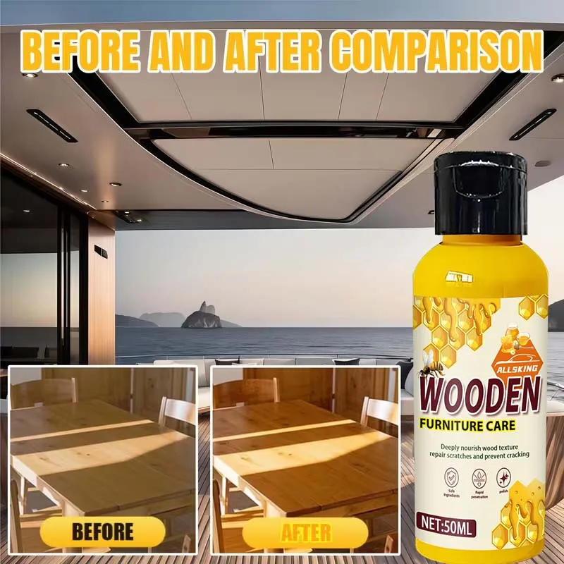 Wood Care Wax Solid Wood Furniture Polishing Seasoning Beesw
