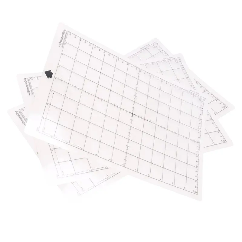 

A84X-Cutting Mats For Silhouette Portrait(3 Pack) 12X8in Cutting Mats Replacement For Silhouette Cameo Accessories