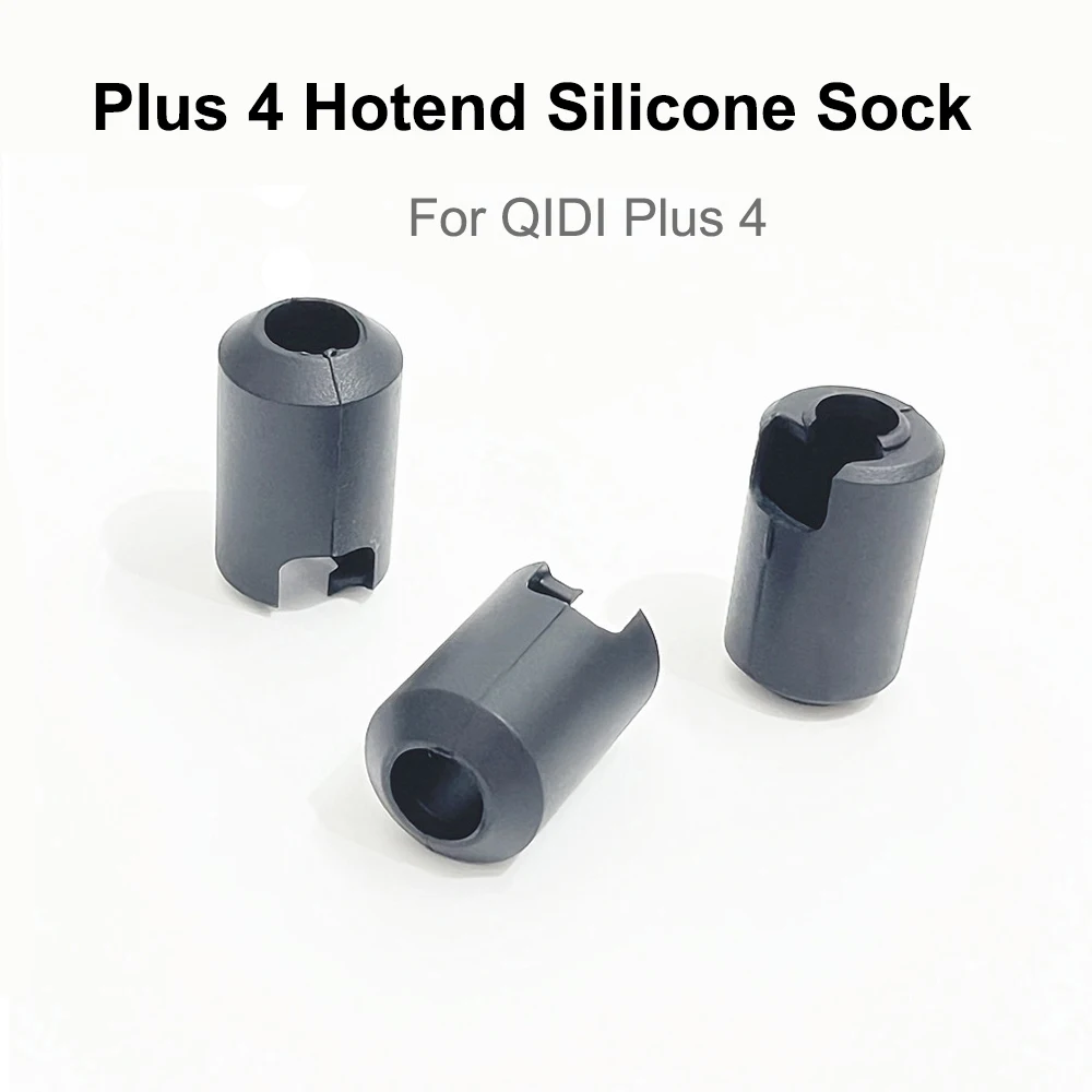 For QIDI Plus 4 Silicone Socks Hotend Protector Cover Case 3D Printer Accessories for QIDI Plus 4 Silicone Sleeve