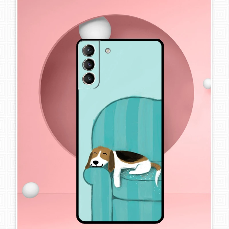 Beagle Dog Cover For Samsung Galaxy S23 S24 Ultra S8 S9 S10 S22 Plus Note 10 20 Ultra S20 S21 FE Case image 4
