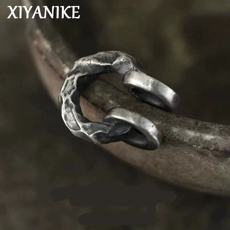 

XIYANIKE Gothic Cool Thai Silver No Hole Ear Bone Clip Earrings For Men New Fashion Jewelry Party Gift Streetwear сережки