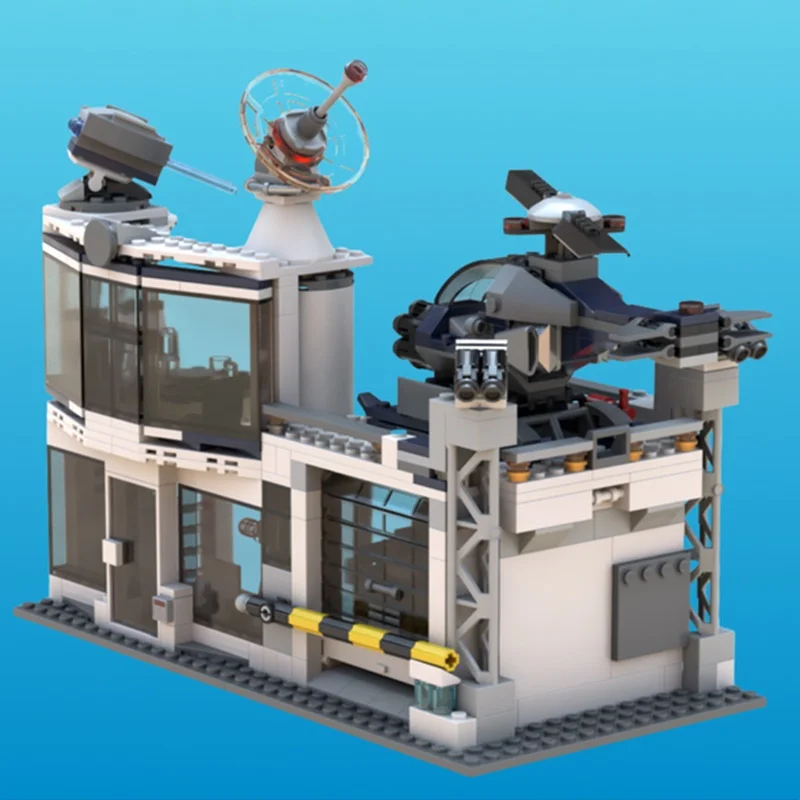 593 قطعة MOC المنتقمون مجمع وحدات صغيرة نموذج بناء هدايا عيد الميلاد كتل البناء تجميع لتقوم بها بنفسك اللعب الإبداعية للأطفال #2