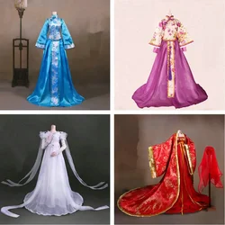 Vêtements aux herbes d beurre pour filles, costume chinois fait à la main, robe de fille HanFu, vêtements pour poupées d 60cm 1/3, accessoires jouets