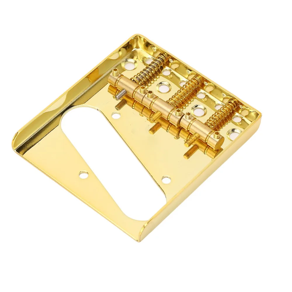 Golden Electric Guitar Bridge 54mm Width With Screws And Wrench Guitar Bridge Tailpiece Metal Vintage Guitar Bridge
