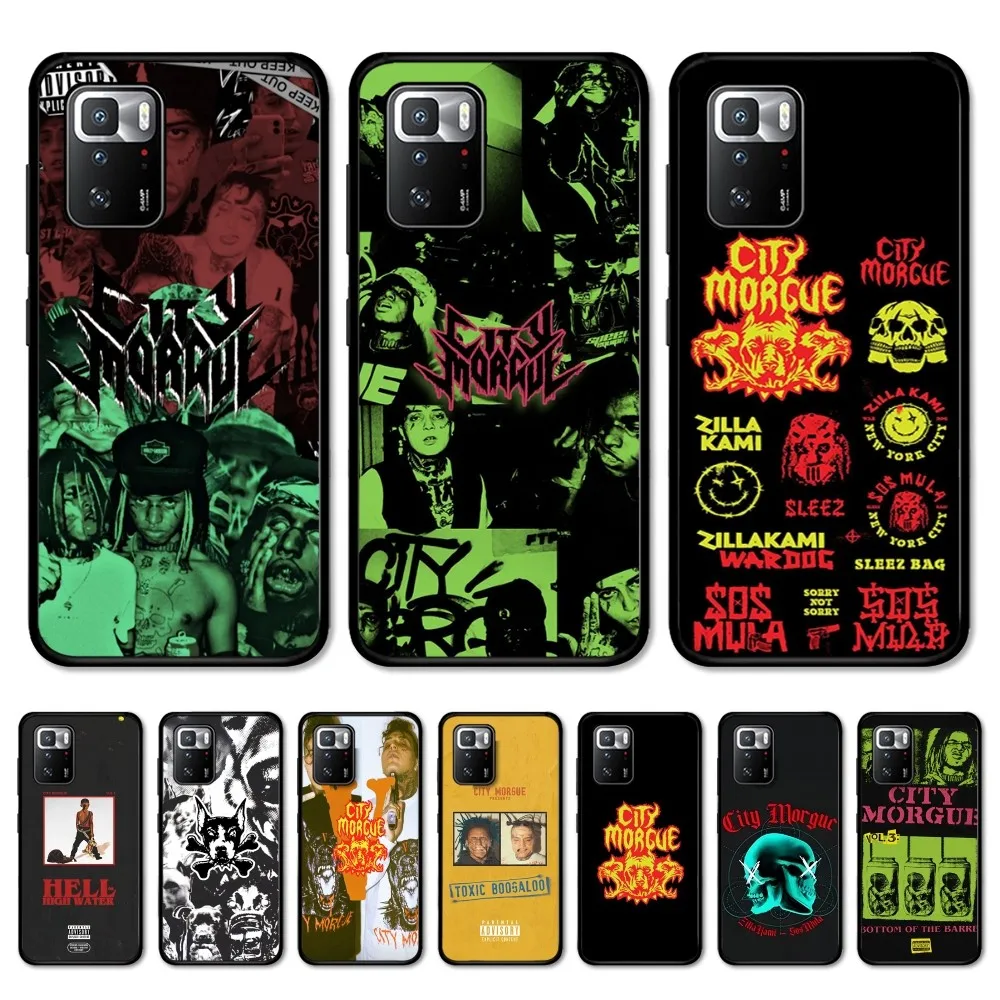 C-City M-Morgue Zillakami Phone Case For Redmi 5 6 7 8 9 10 plus pro 6 7 8 9 A GO K20 K30 K40 pro plus F3 Fundas