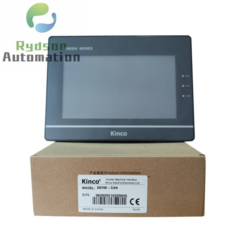 7นิ้ว Kinco อัตโนมัติ Touch Screen HMI G070E-CAN Freescale อุตสาหกรรมนาฬิกา CPU ความเร็ว800MHz