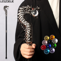 10 Colors Dragon-Head Fashion Walking Cane Men And Women Walking Stick Luxury Decorative Party Cane Vintage Walking Stick