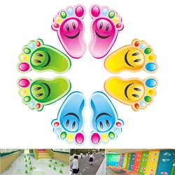 Kindergartensmallfootprints children's learning to walkfootprints self-adhesive stickersstairsclassroomdecorativefloorstickers