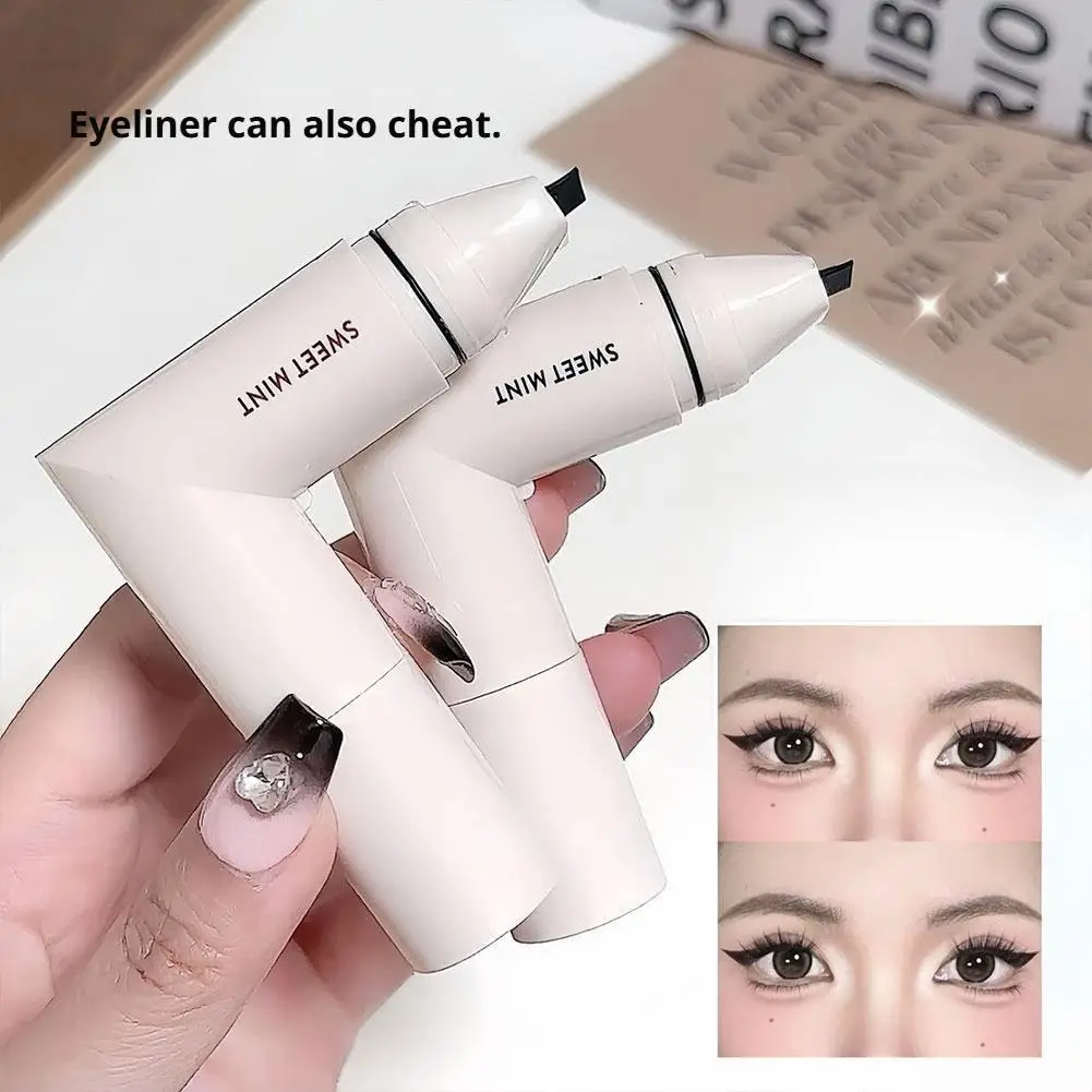 ปากกาอายไลเนอร์แบบแสตมป์ ไม่เลอะง่าย ทนทานสูง ปากกาอายไลเนอร์แบบชิ้นเดียว ใช้งานง่าย เหมาะสำหรับมือใหม่ ใช้งานง่าย ปากกาอายไลเนอร์