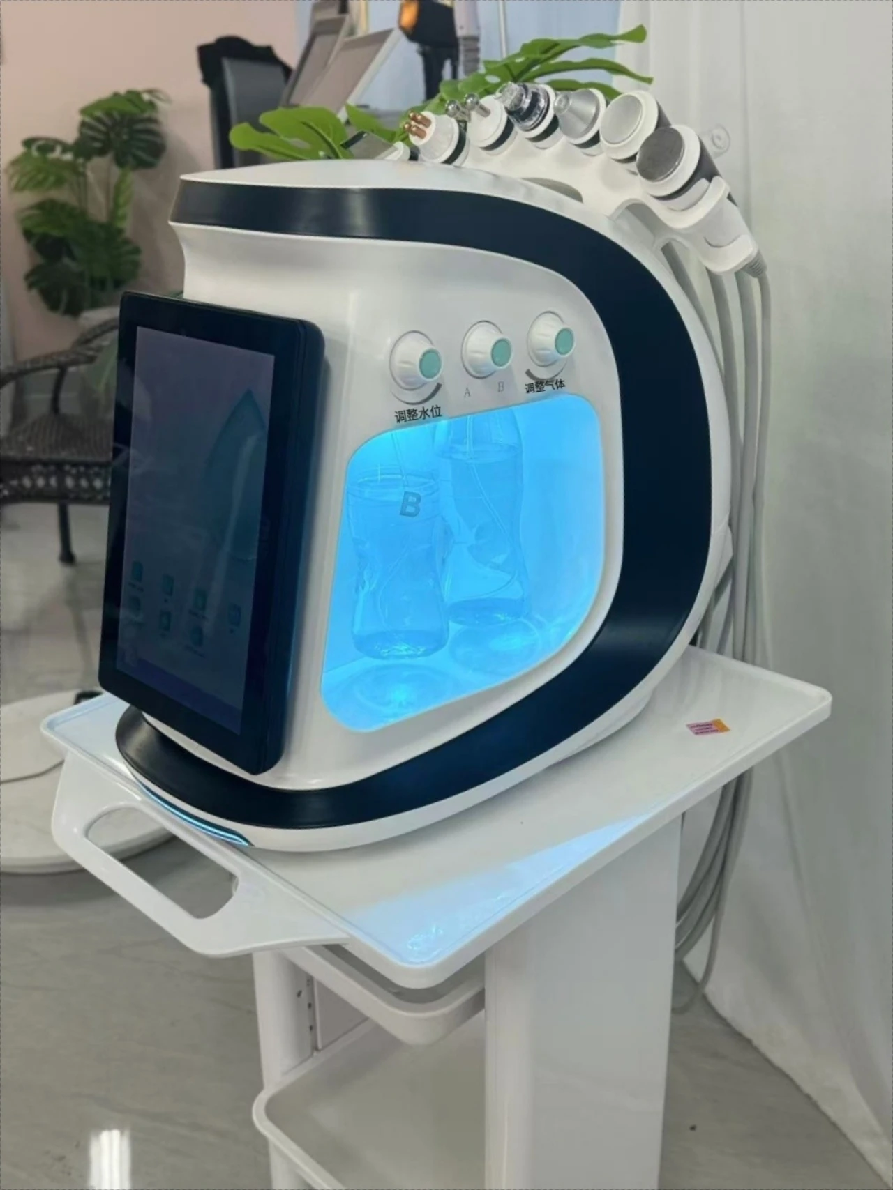 

Facial beauty Hydra Machine 7 in 1 Dermabrasion Acne Scars for Spa Skin Revitalizer Exfoliators Skin Tightening Moisturizer