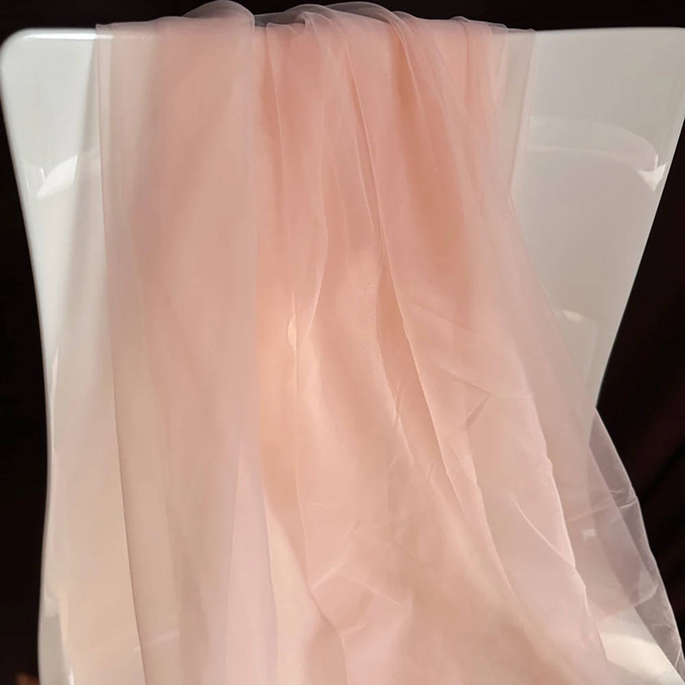 Pink red Tulle wedding background ceiling mesh wedding dress photography background cloth children\'s clothing fabric