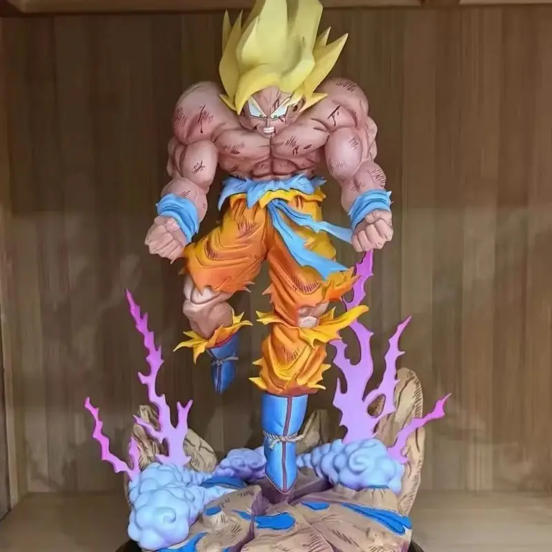 Neue Dragon Ball Anime-Figuren Super Saiyan Figur Goku PVC-Figur Sammlerstück Schreibtisch-Dekoration Spielzeugmodell Geburtstagsgeschenke
