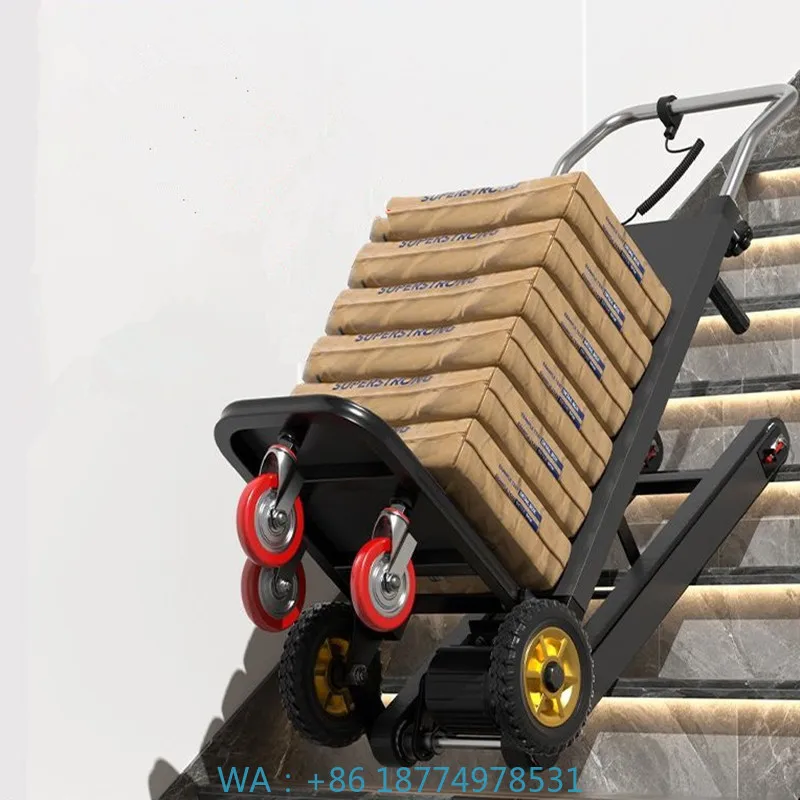 

Electric Stair Climbing Trolley for Heavy Things Portable Stair Lift Platform