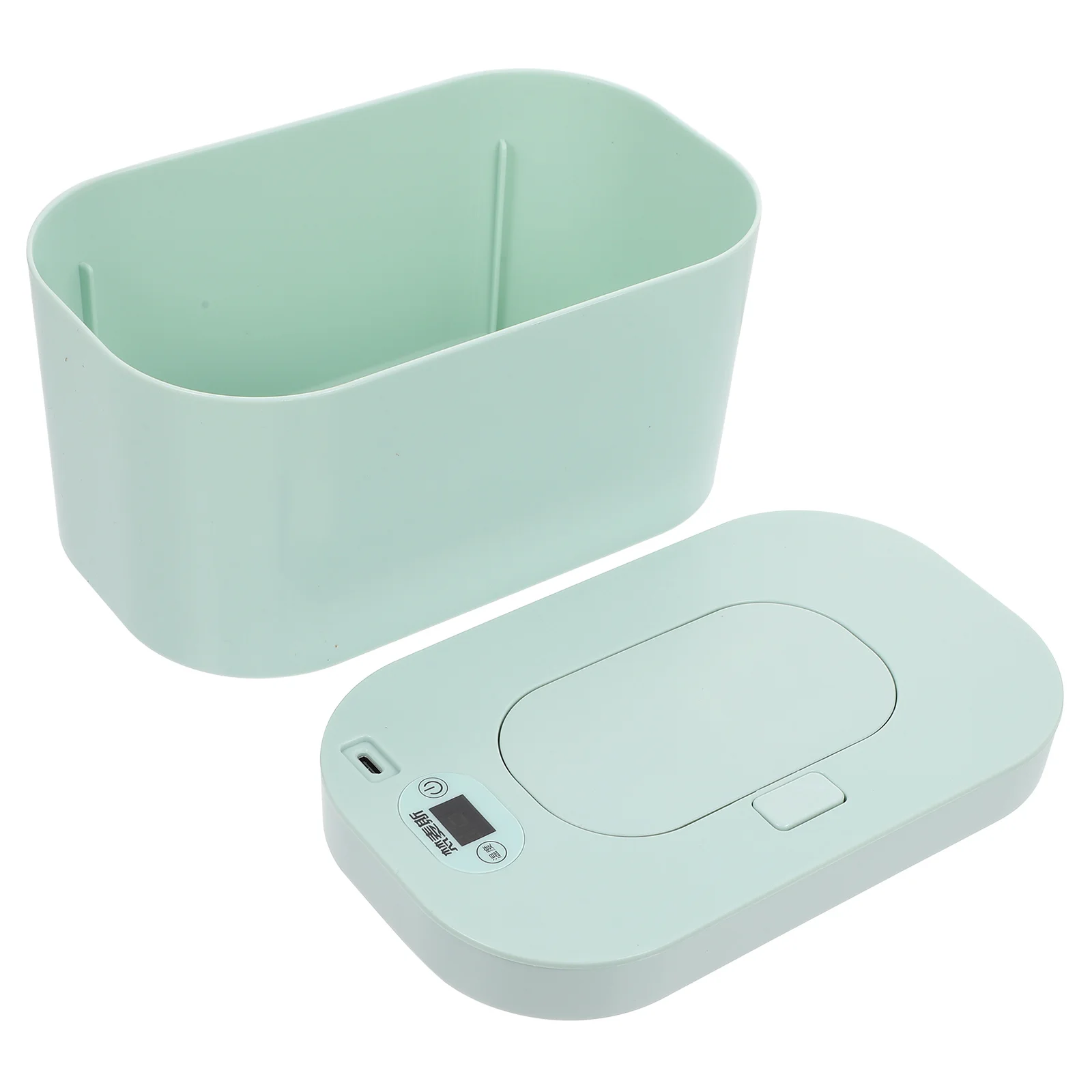 Calentador de pañuelos húmedos, máquina de calefacción portátil USB, cambio de pañales para bebé, temperatura constante termostática, 1 Juego