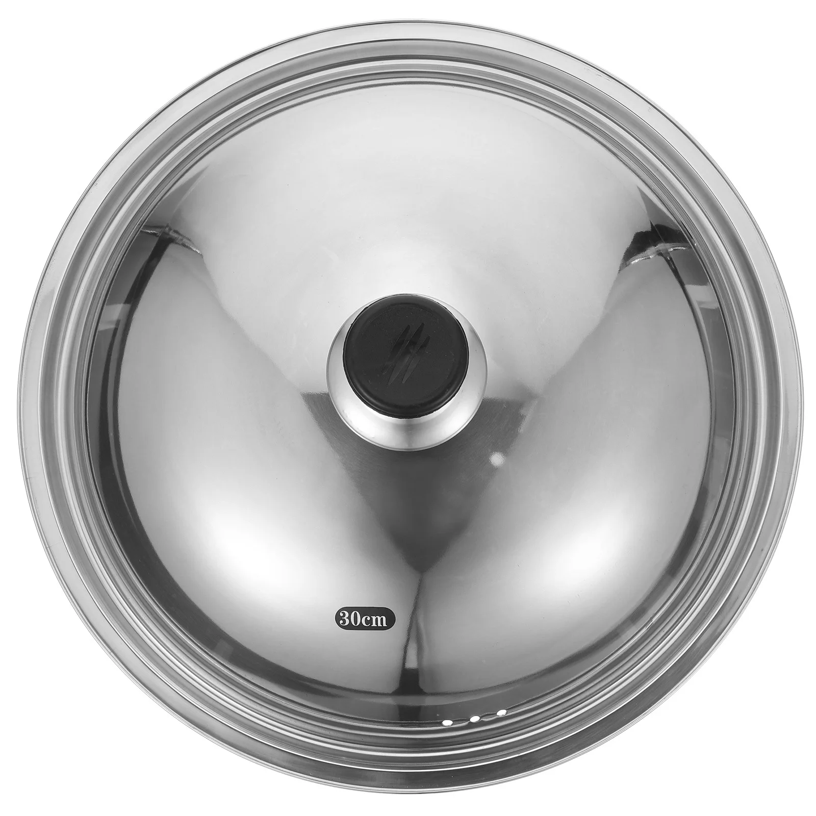 

Pan Cover Round Stainless Steel Household Pot Lid Multi-Function Oil Splatter Guard Heat Resistant Kitchen Accessory