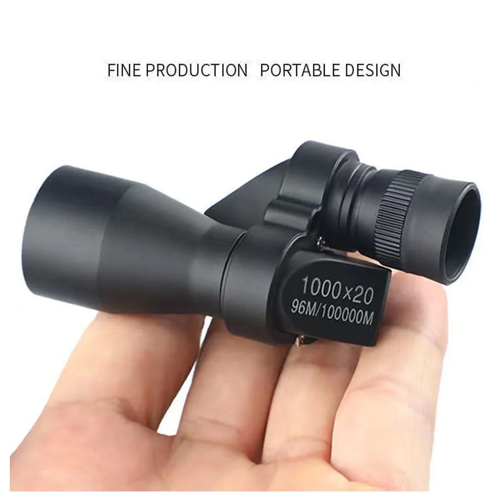 Mini telescopio Monocular de bolsillo HD portátil, gran aumento, Zoom, pesca al aire libre, caza, Camping, Montañismo