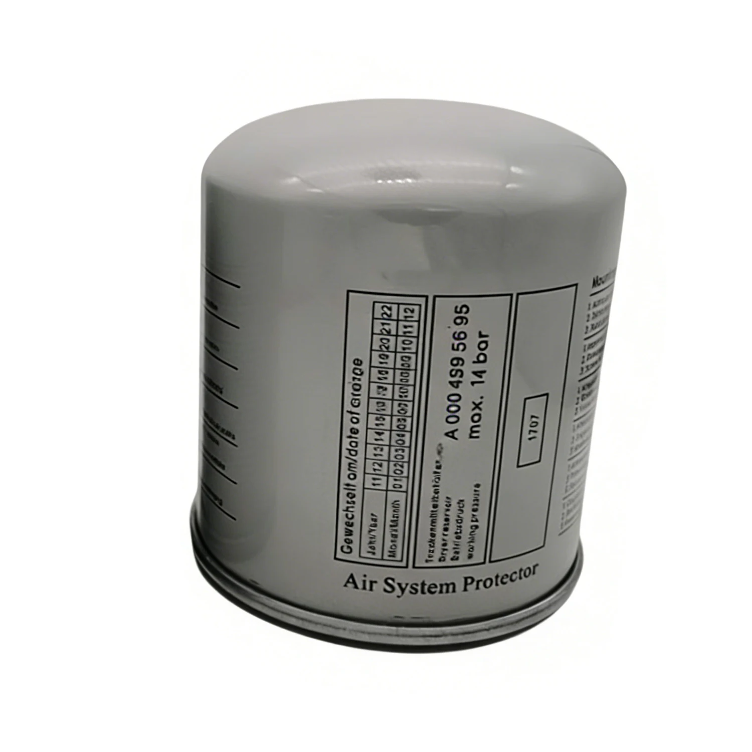 0004295695 Compressed Air Dryer Cartridge Compatible For MERCEDES-BENZ OM904LA Engine oe# 4295695 0004295795 A4329012231
