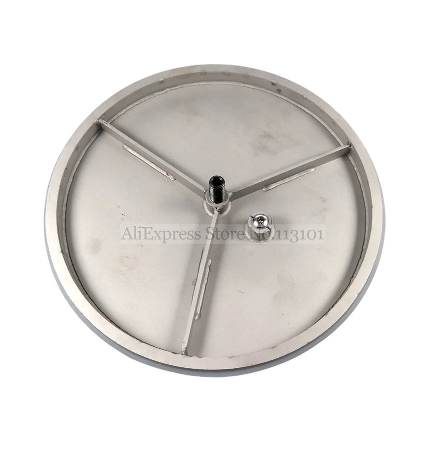 Acessório de placa de compressão de 1 pistão de TV30L Churros Makers 30L Máquinas de enchimento de salsicha elétricas encaixe de diâmetro externo 25,5 cm