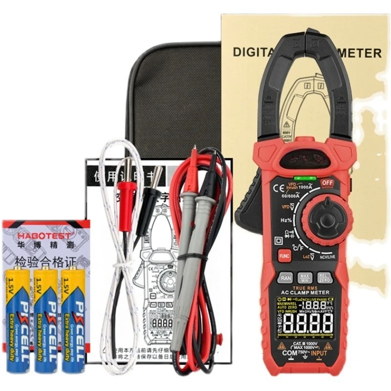 Clamp Multimeter, High Precision Digital Clamp Meter