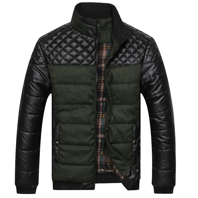 

Autumn And Winter Mens Cotton-padded Clothes Middle-aged And Elderly Loose Warm Piled Thickened Cotton-padded Clothes Jacket