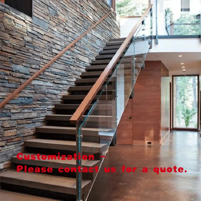 

custom.Popular Floating Staircase House Interior Stair System Custom Durable Ladder