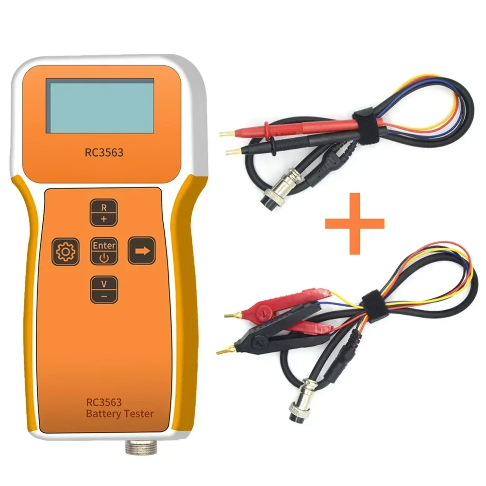 Professional Battery Voltage and Internal Resistance Meter for RC3563 Lithium Batteries Wide Measurement Capability