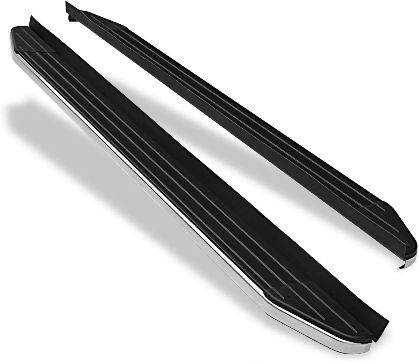 

5.5" Aluminum Black Running Board Steps Compatible with 2014-2019 Toyota Highlander Side Step Rails NERF Bars