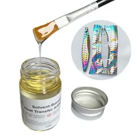 Pegamento adhesivo de transferencia de calor de 20ML, nuevo producto, para estampado en caliente, papel de señuelo, pegamento impermeable a base de solvente, resina térmica epoxi