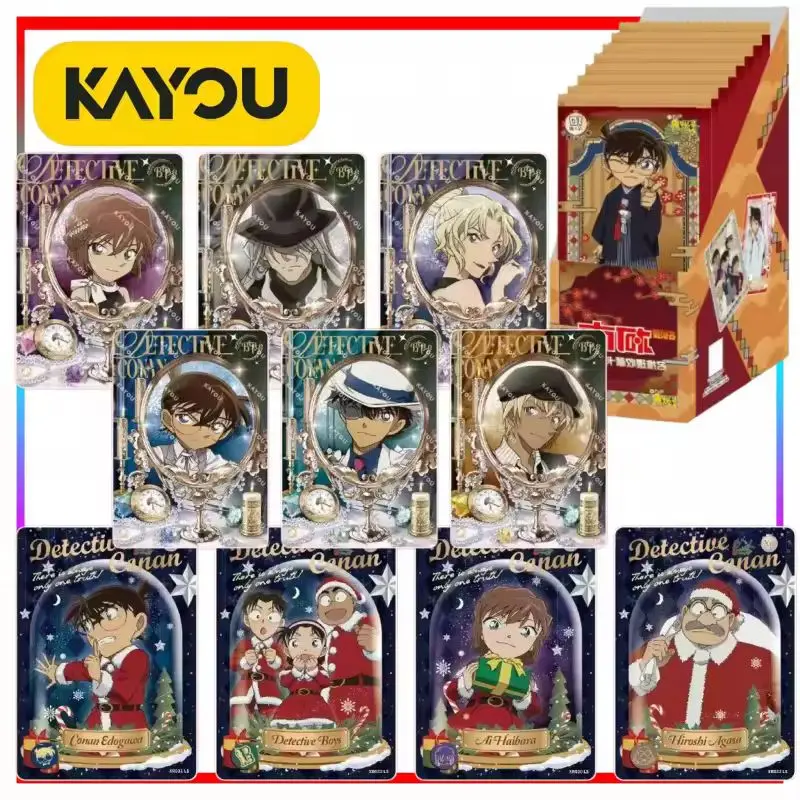 Tarjetas Coleccionables de Detective Conan de Kayou, Paquete Oficial Auténtico Insight Vol. 7, Mercancía de Anime para Coleccionistas