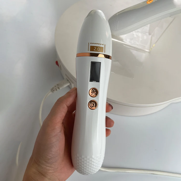 Beauty At Home Hand-held Ultrasonic Face Lifting Machine Mini Ultrasonic Ems Facial Lift RF Beauty Device