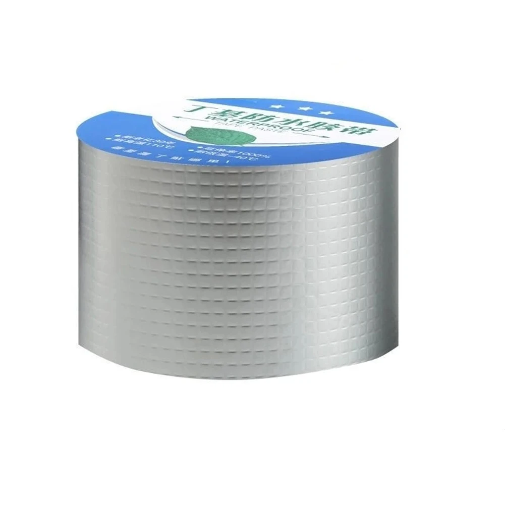 Pita Tambal Butil Pita Tahan Air Butil Bahan Aluminium Foil Meningkatkan Daya Tahan Tahan Suhu Tinggi