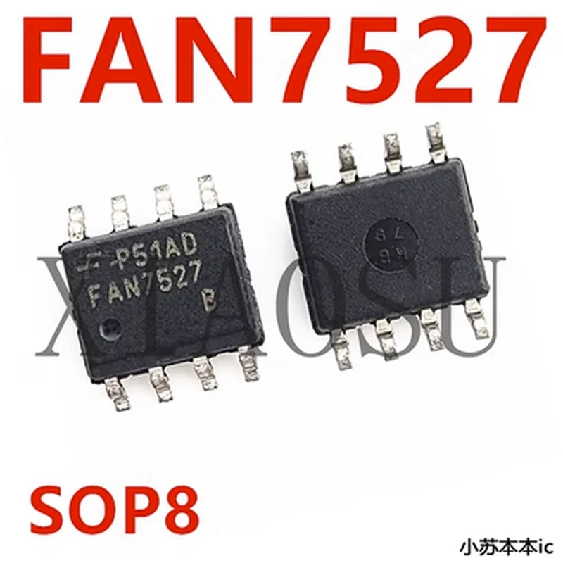 (10pcs)100% New FAN7527 FAN7529 FAN7380 FAN7382 FAN7602 FAN7842 FAN73711 MX sop-8 Chipset