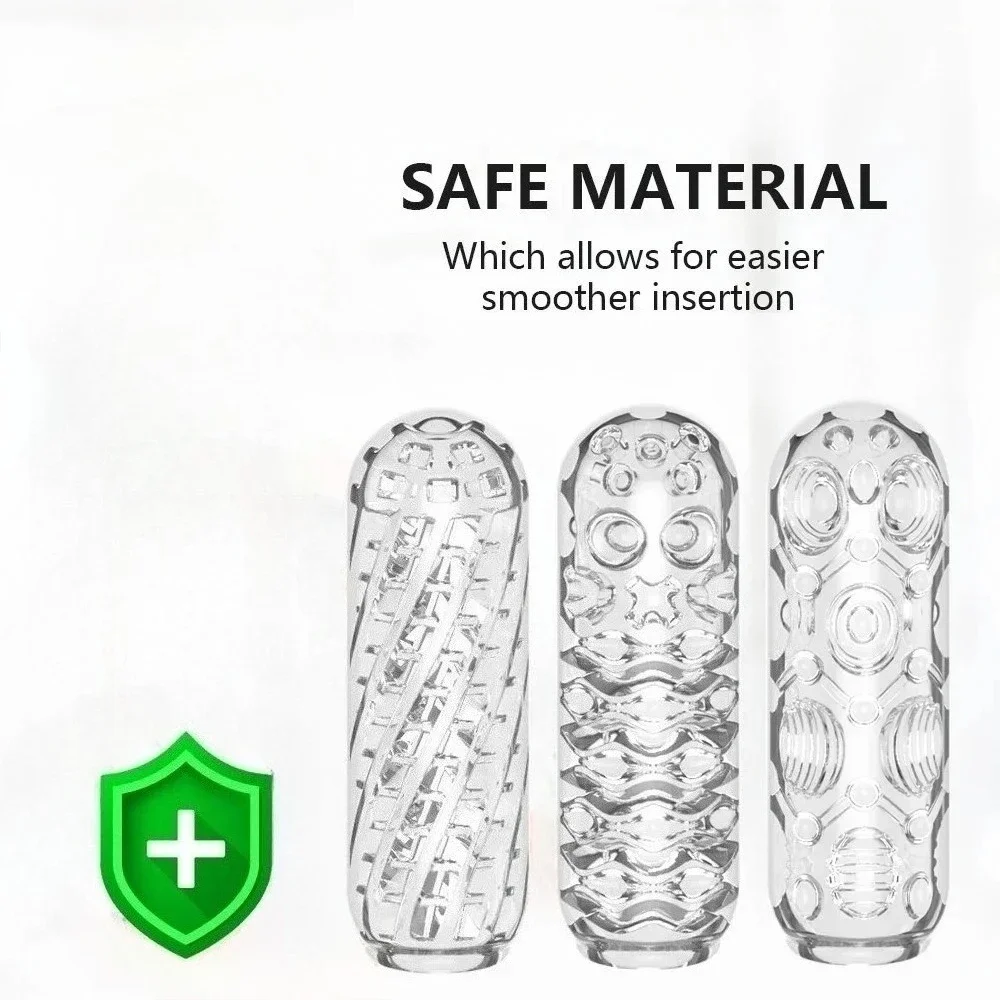 Transparent Male Masturbator Cup Penis Endurance Trainer Soft Pussy Aircraft Cup Artificial Vagina Cock Sleeve Sex Toy for Adult view 5