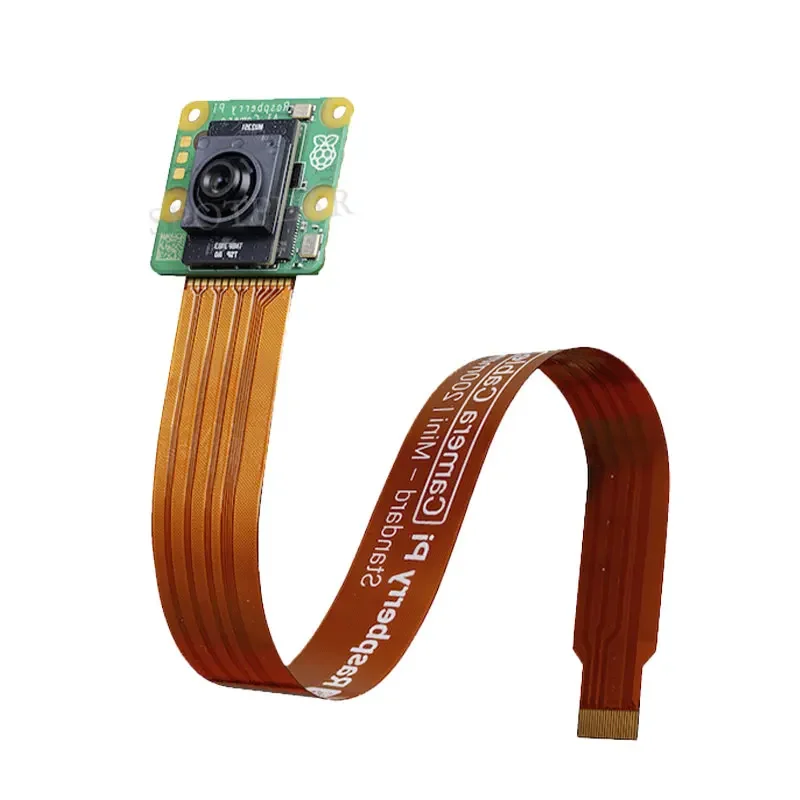 Câmera Raspberry Pi AI Oficial Original 12MP IMX500 Sensor visual inteligente on-board RP2040