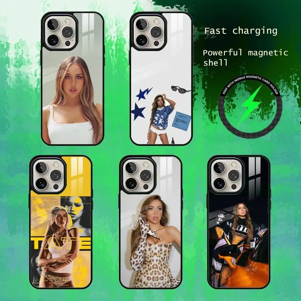 

Singer T-TATE M-McRae-e Phone Case For iPhone17,16,15,14,13 Plus,Pro Max Magnetic For Magsafe Wireless Charging