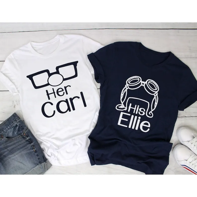 Couple shirts Matching His and Hers, Bride and Groom Wife and Husband O Neck Short Sleeve Tees 100% Cotton Streetwear  harajuku