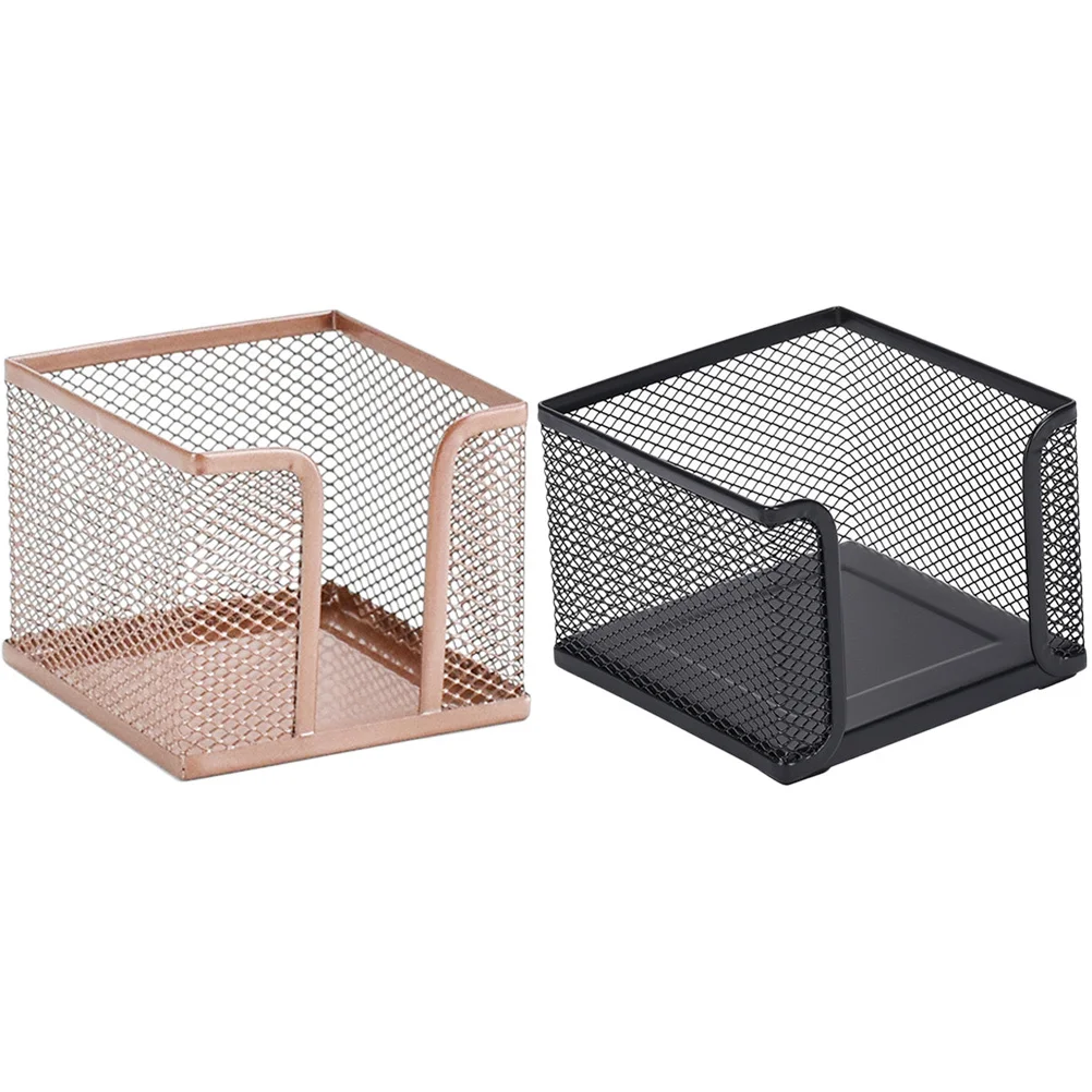 2 قطعة صندوق المفكرة شبكة منظم سطح المكتب السلس مقاومة للخدش الحديثة تصميم بسيط مذكرة الوسادة حامل لمكتب المنزل مكتب