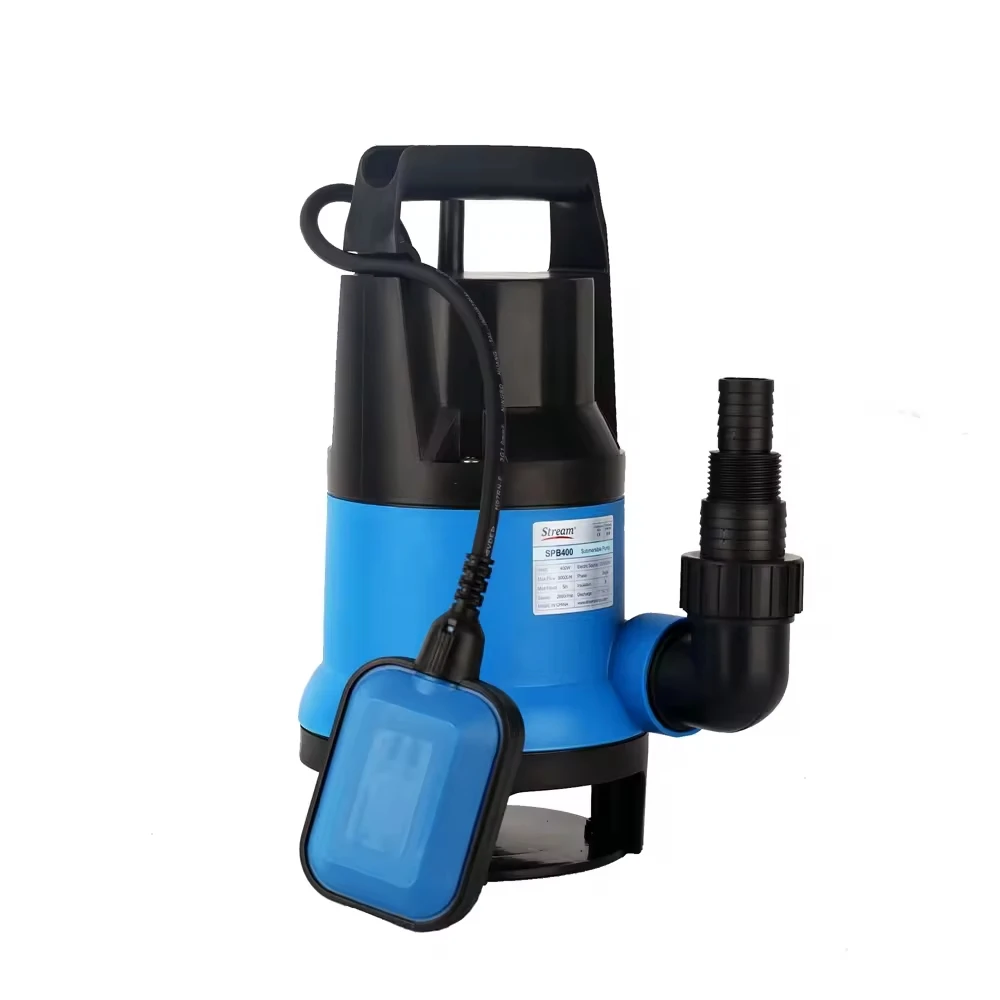 Bomba submersível elétrica q900b3, baixo nível de água, bomba automática para lago de esgoto, irrigação de jardim, bomba de água limpa, bomba de lago
