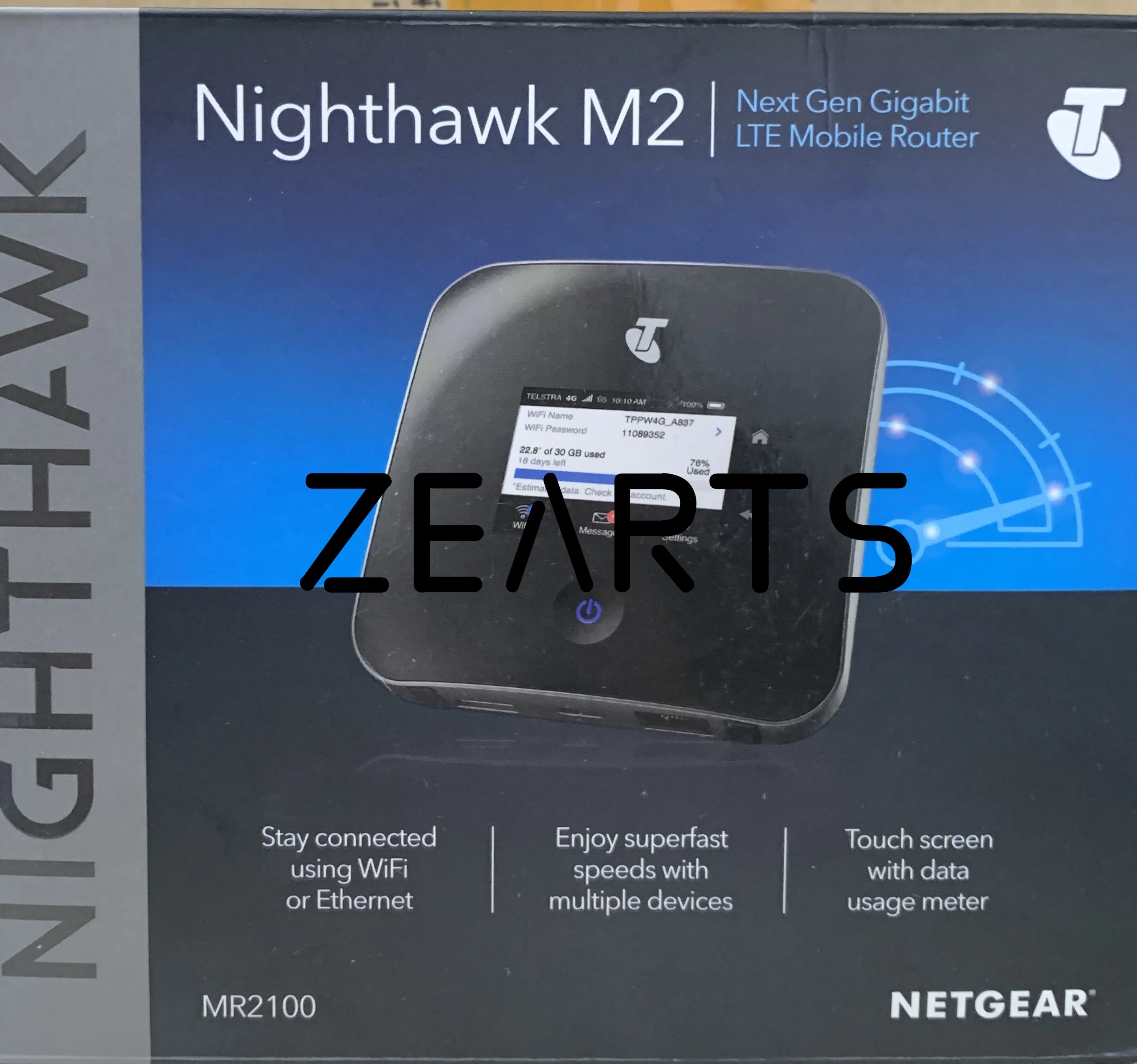 ZEARTS MR2100 MOBILE HOTSPOT 4G LTE ROUTER Australia version （99%new have box）