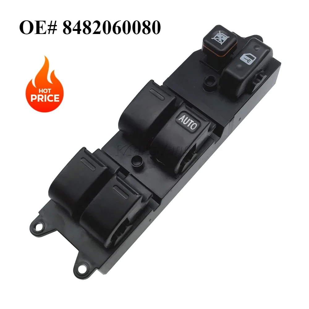 Right Hand Driver Power Window Master Switch For Toyota Hilux Land Cruiser 90 Prado Camry Echo Yaris 84820-60080 8482060080