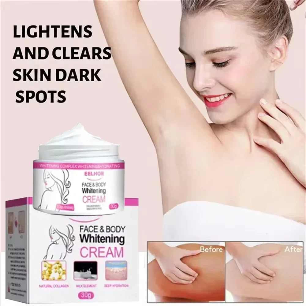 

Whitening Cream for Dark Skin Armpit Lightening Intimate Areas Underarm Body Skin Care Private Parts Whiten Cream Beauty Health